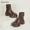 Женские челси Daphne на массивном каблуке