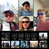 Queshark Женские и мужские поляризационные спортивные солнцезащитные очки для рыбалки, скалолазания, пеших прогулок и велоспорта, очки для горного велосипеда, велосипедные очки QE22N