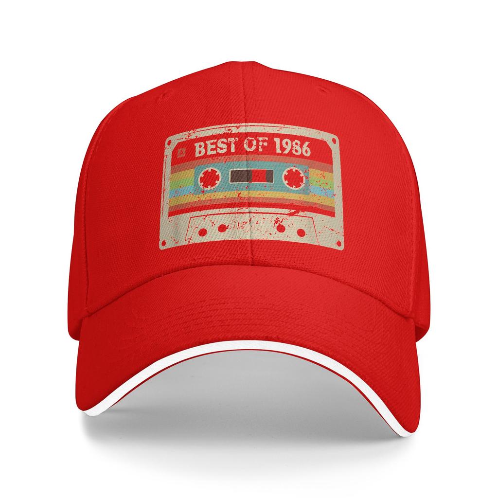 Gorra De Béisbol Casual De Verano La Mejor De 1986 Vintage Para Cumpleaños Número 40 Gorra Trucker Para Hombre Estilo Urban