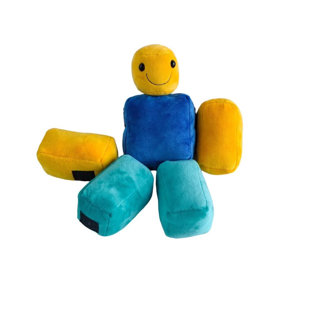 Roblox Нуб Съемная Плюшевая Игрушка Игровой Периферийный Игровой Аксессуар Мягкая Кукла Идеальный Подарок на День Рождения Для Детей Детей Малышей