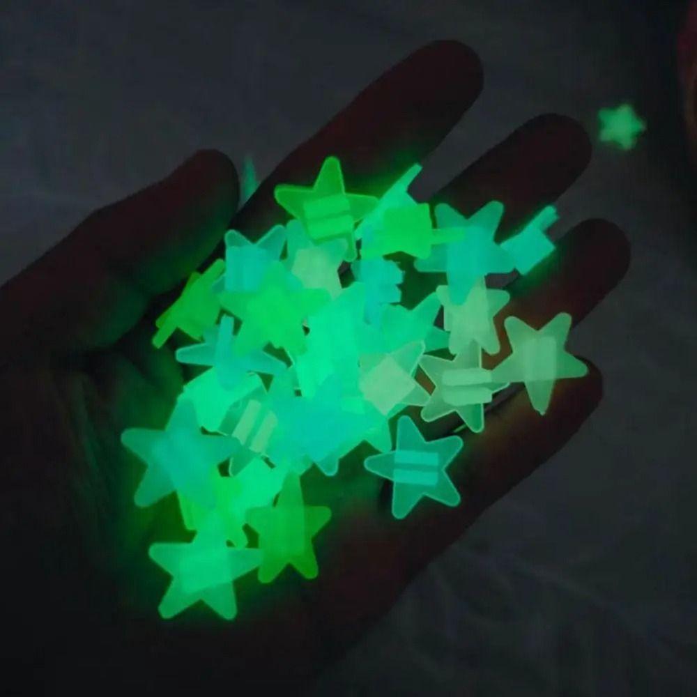 36pcs Glow in The Dark Star Wheel Nipples Glowable Wheel Decoration Bike Spoke Decor Night Riding