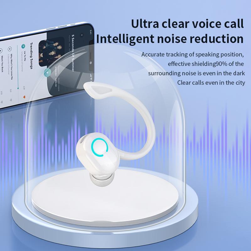 X8 Single Ear Bluetooth Wireless Earphone Ear Hook Bluetooth Headphone Bluetooth 5.2