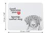 Spanish Water Dog – Mouse pad with print, personalized dog-themed mouse pad | Art-Dog