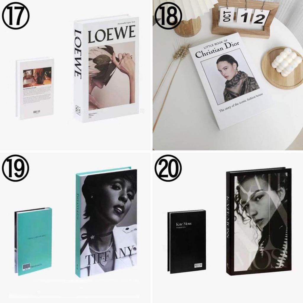 [Б/У] Набор из 3 книг-муляжей Иностранная книга Книга-муляж Имитация книги