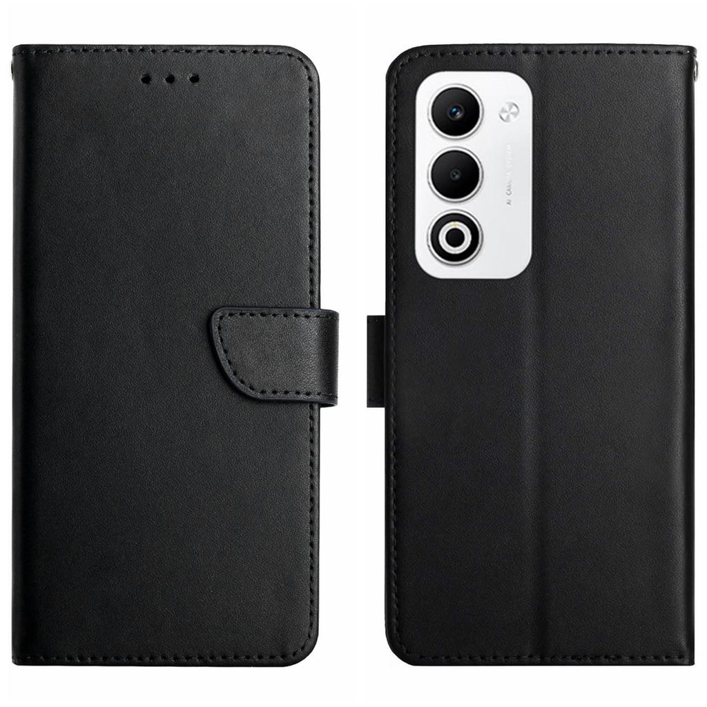 For Oppo A5 5G Case Genuine Cow Leather Phone Cover Nappa Texture