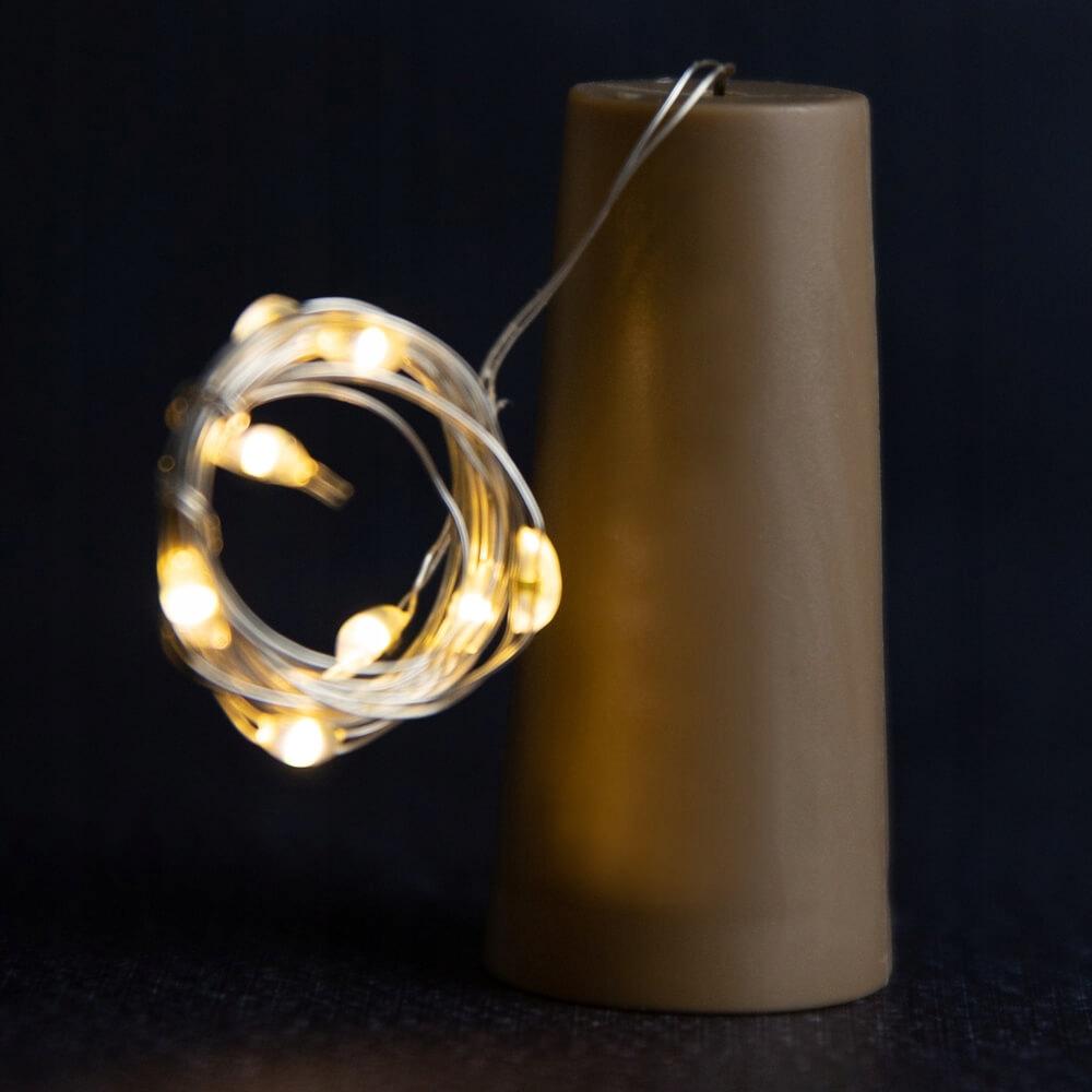 Conical Bottle Cap LED Decorative Lamps Bottle Lights