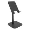 Phone Stand Dark Gray Adjustable Lift Office Learning Aluminum Alloy Mobile Phone Tablet  B