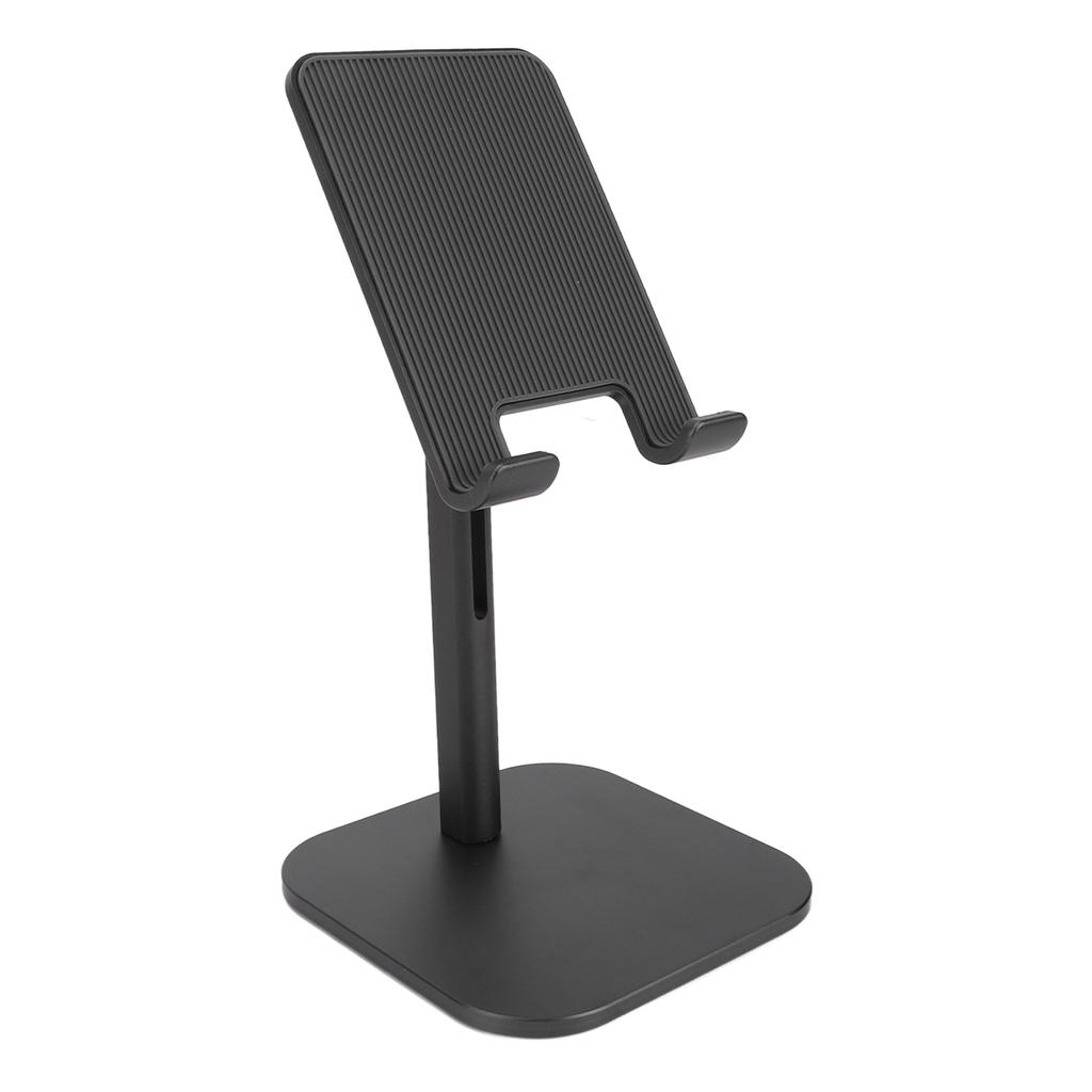 Phone Stand Dark Gray Adjustable Lift Office Learning Aluminum Alloy Mobile Phone Tablet B