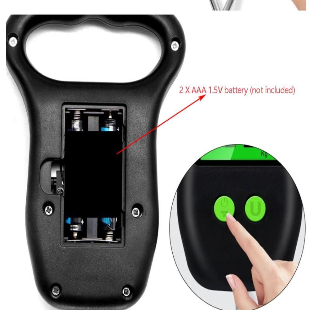 Held Цифровые весы для багажа Электронные весы для взвешивания Кухонный инструмент для взвешивания Рыболовный крючок Подвесные весы