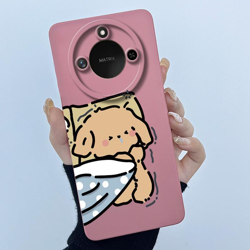 Чехол для смартфона For Honor X9C X9cSmart Funda Мягкий силикон Сладкая мода Расписной мультфильм Мальчики Девочки Милая печатная задняя крышка