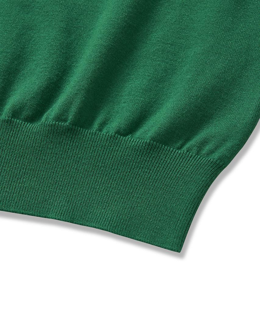 CUZNELLO Soft Collar Knit_Green