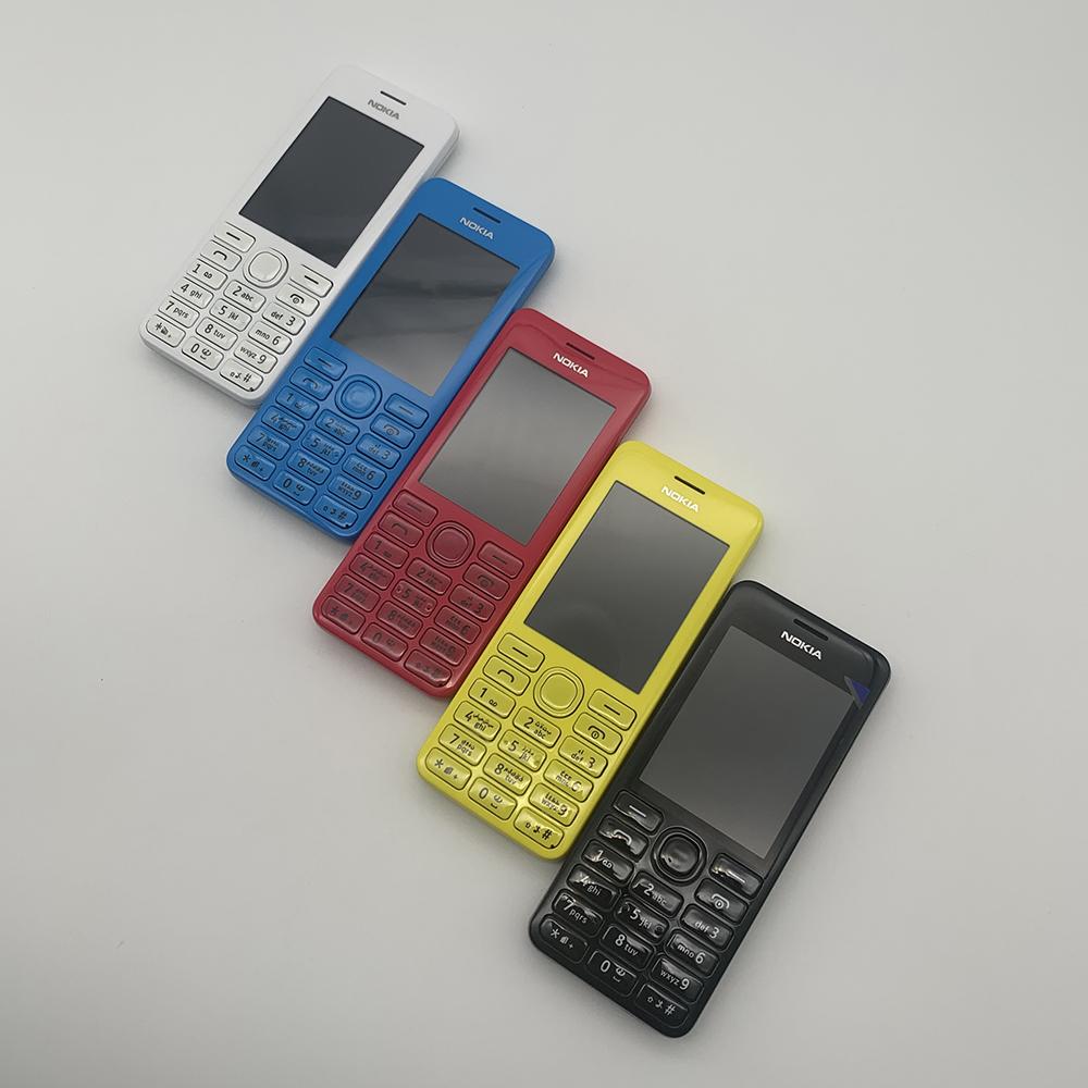 Восстановленный оригинальный мобильный телефон Nokia 2060 с двумя SIM-картами