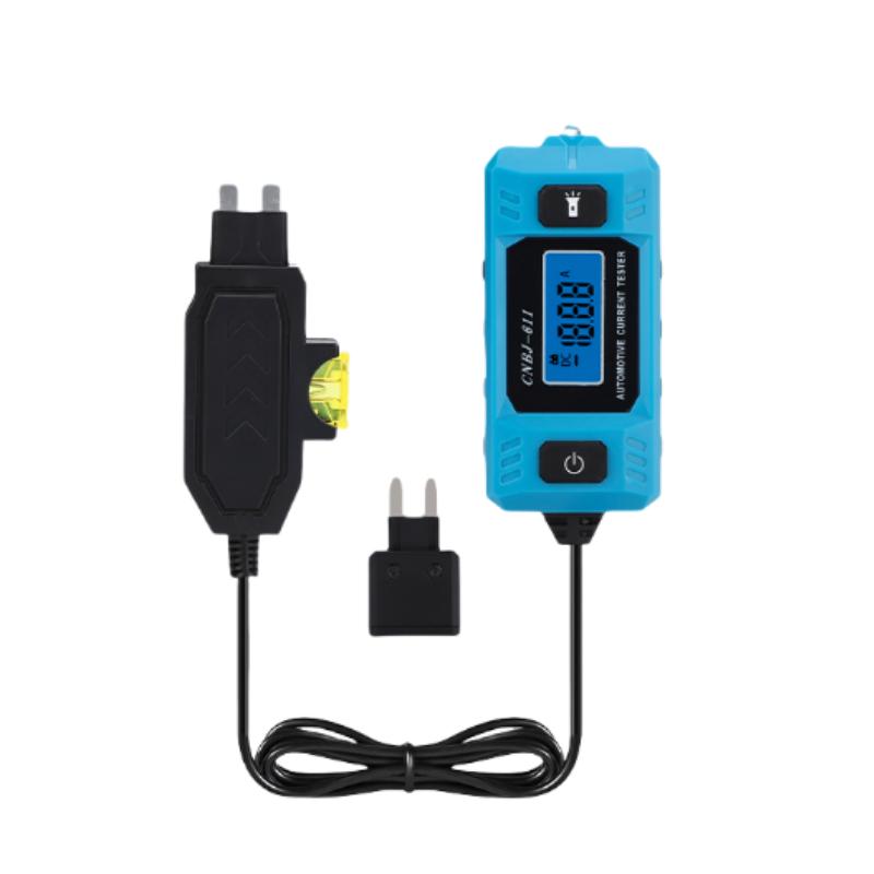 Automotive Fuse Current Tester CNBJ-611 Car Leakage Analyzer Fault Tester Automotive Fuse Current Testing Tool LCD Display