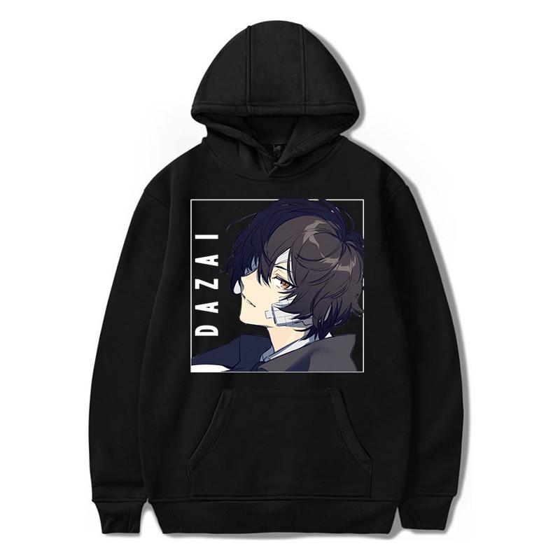 Bungo Stray Dogs Anime Hoodie Casual Fleece Sweatshirt Teens