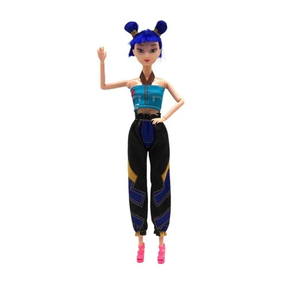 @@НОВЫЕ Куклы Игрушки Kpop Охотники на Демонов Фигурка Игрушка Руми Мира Зои Красивая Принцесса Куклы Малышки Пластиковая DIY Игрушка для Девочек