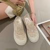 Женская обувь Прозрачные женские туфли Off White Loafers High on Platform Clear Fashion 2024 Korean Luxury Cheap Y2k Sale 39