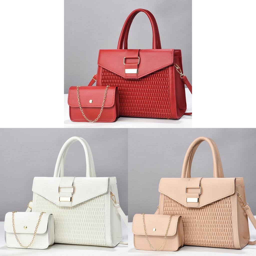 Elegant Pu City Bag With Large Capacity And Zipper Closure For Everyday Fashion