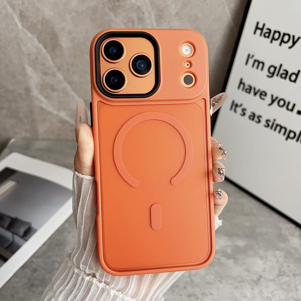 Магнитный Роскошный Бронебойный Противоударный Чехол Для iPhone 17 Pro Max 17 Pro 17Air Матовый Жесткий Чехол