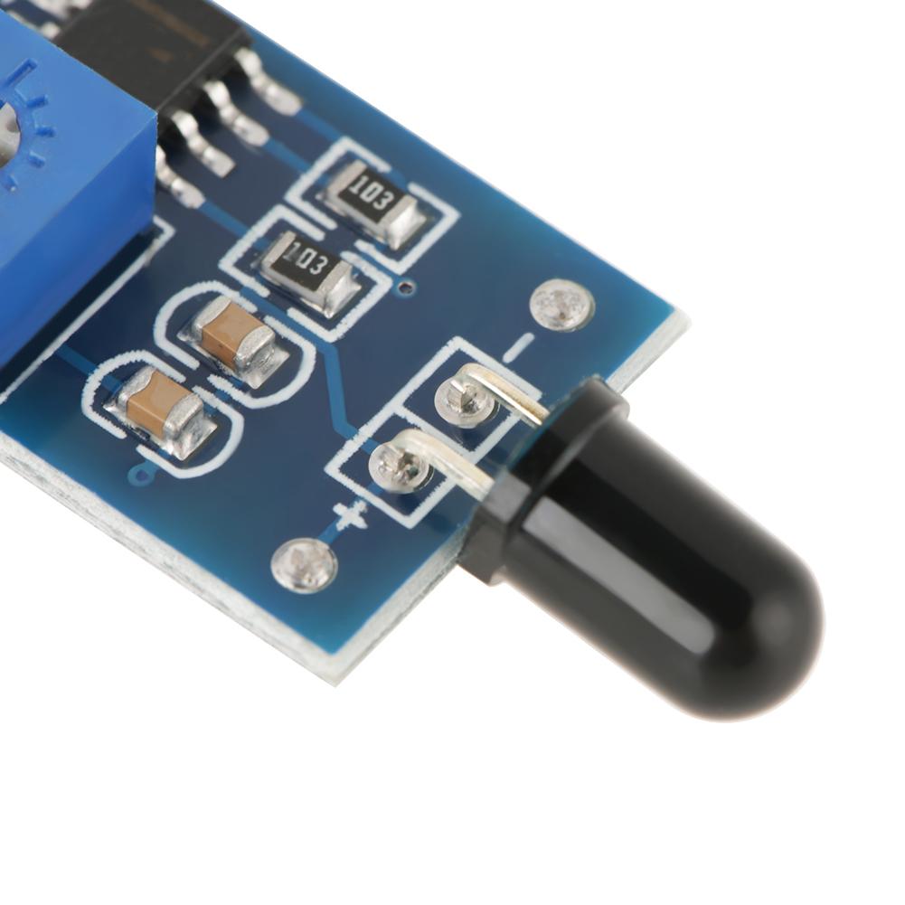 5 шт. Модуль ИК-датчика пламени Детектор Smartsense для обнаружения пламени
