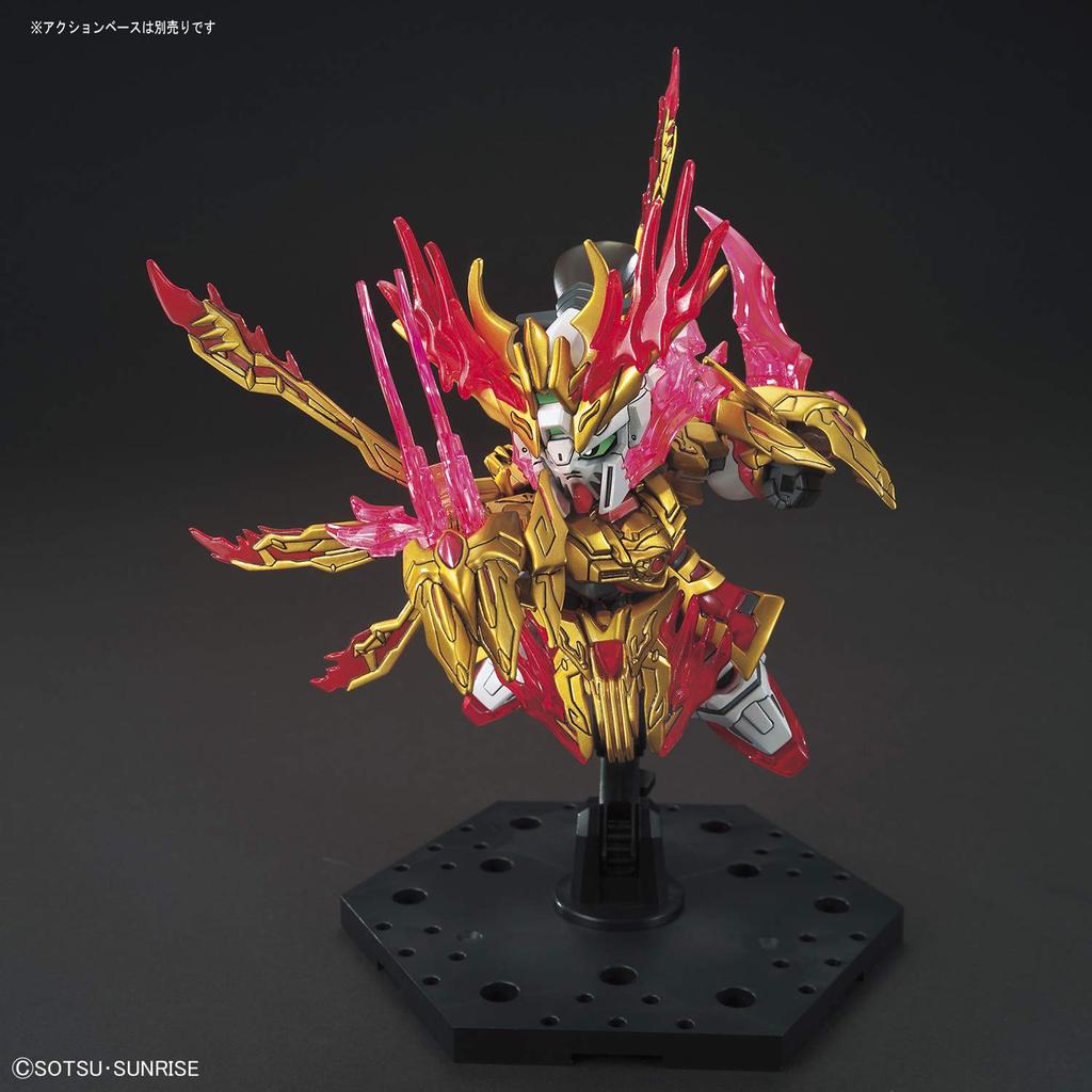 BANDAI SPIRITS SD Gundam Sangoku Soketsuden Enno Zhang Fei God Gundam пластиковая модель с цветовой кодировкой BAS5058923