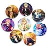 32/44/58MM Ensemble Stars Kaoru Hakaze Brooch for Backpack Anime Figure Lapel Pin Cartoon Cosplay Badge Accessories Clothes Decoration Gift