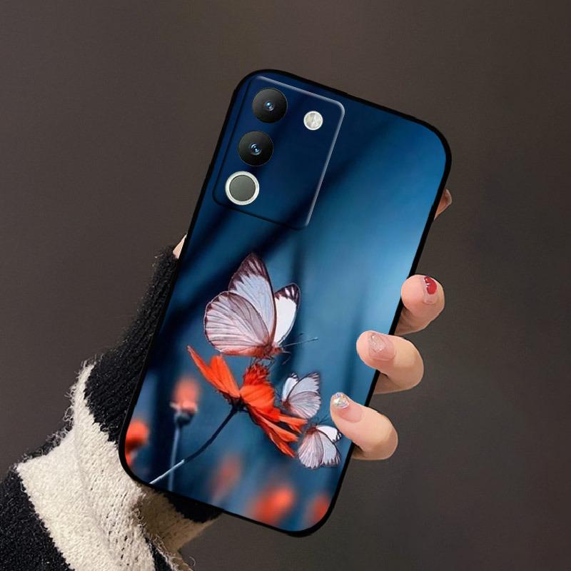 Модный чехол-картина маслом для телефона VIVO V29E Y200 Силиконовые мягкие чехлы из ТПУ для VIVO Y 200 5G VIVOV29E VIVOY200 Fundas Capa