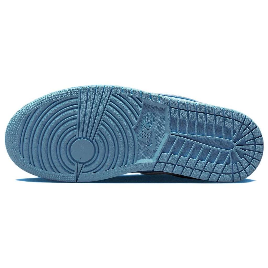 Air Jordan 1 Low SE Reverse Ice Blue Женские кроссовки Sail Dark-Powder-Blue DV1299-104
