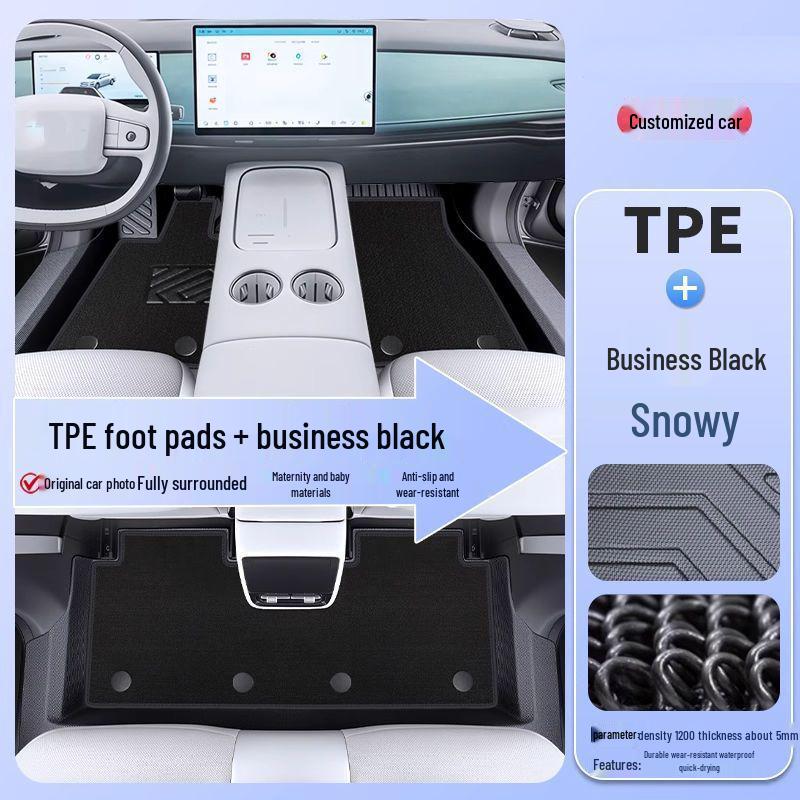 BYD Dolphin Waterproof Non-Slip TPE Door Sill Car Foot Pad
