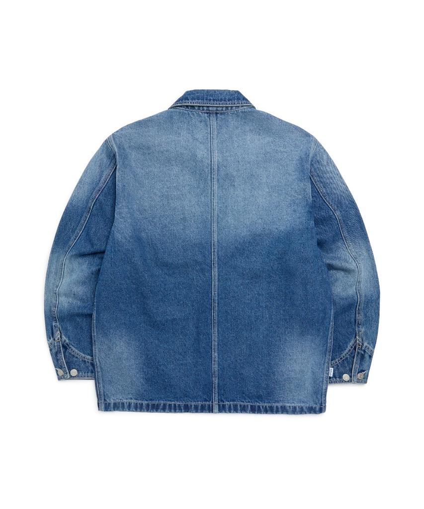 MARK GONZALES Denim Chore Jacket - Blue