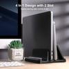 Portable Laptop Holder Desktop Storage Notebooks Tablet Universal Bracket Adjustable Vertical Laptop Stand