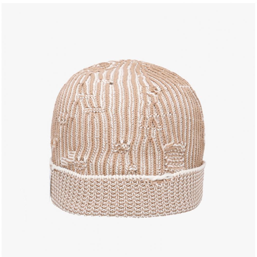 Maison Margiela Mm6 Шапка-бини в рубчик с нашивкой-логотипом S52tb0011 M13214