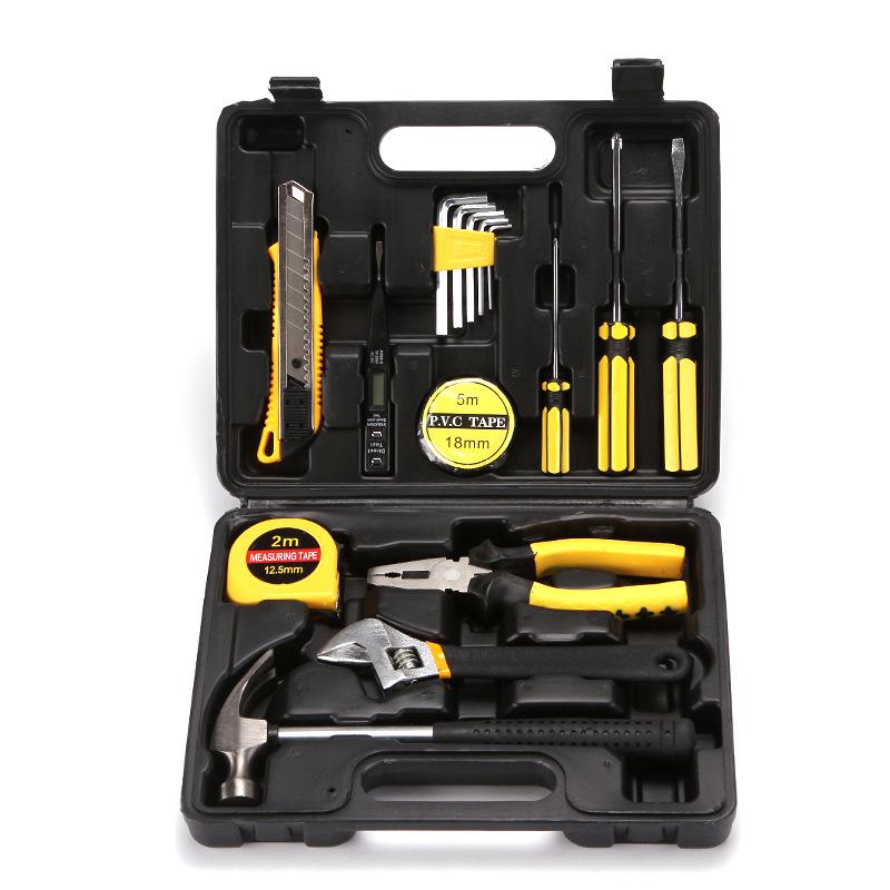 Auto Repair Tool Set: Wrench, Hammer, Screwdriver, Test Pen