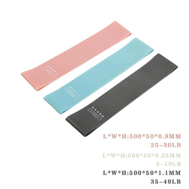 Fitness Elastic Resistance Bands Home Training Yoga Sport Resistance Bands Set Stretching Pilates Crossfit Workout Gym Equipment