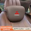 cxlqbm1 For Mitsubishi Outlander Pajero Asx Lancer Evolution X L200 Ralliart Car Headrest Neck Support Lumbar Rest Cushion Neck Pillow