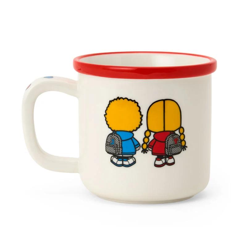Кружка Sanrio с Пэтти и Джимми (Лукбук для двоих) Япония НОВИНКА