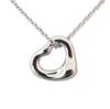 [Б/у] TIFFANY/Тиффани Ag925/Открытое сердце/Подвеска/Ожерелье/j42-5