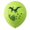16pcs Dinosaur Letter Printed Balloon Sets Kids Boys Girls Birthday Festival Events Party Decor Supplies ARI