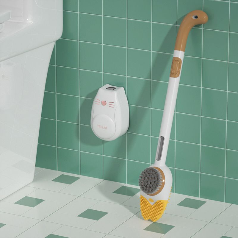 Силиконовая щетка для унитаза, наполненная жидкостью Щетка для унитаза с основанием из щетины Бытовая щетка для чистки унитаза