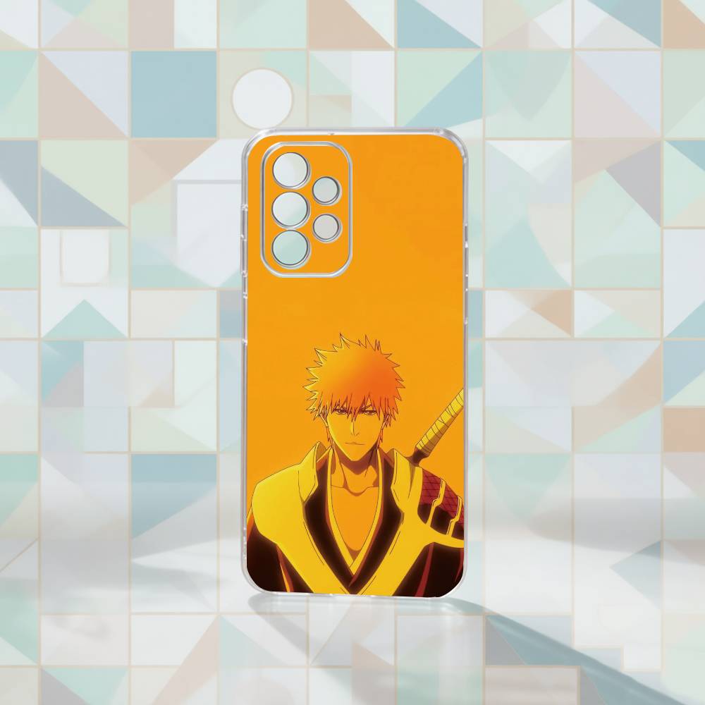 Hot Anime b-Bleach Phone Case Transparent Silicone Soft For Samsung S25,S24,S21,S22,S23,S30,Ultra,S20,Plus,Fe