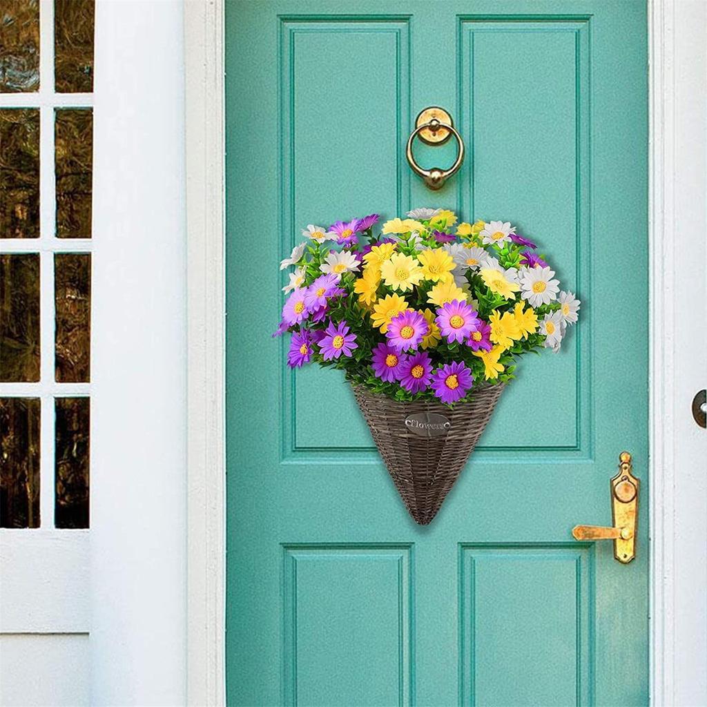 Букет из искусственных цветов хризантемы из водорослей