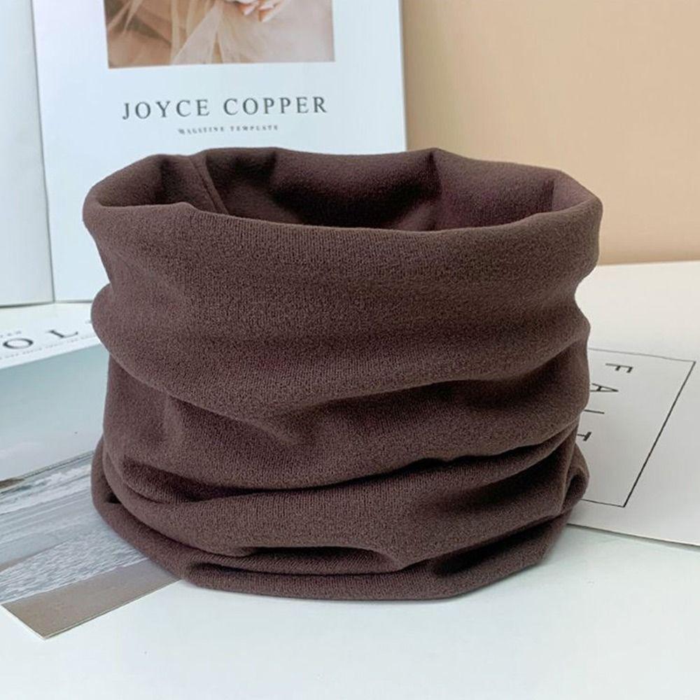 Velvet Neck Scarves Thickened Lining Face Mask Fashion Sport Scarf  Skating Running