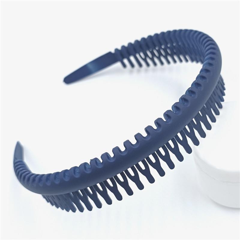 Модный обруч для волос для женщин и девочек, головные уборы, нескользящие повязки на голову, повязки для волос с зубцами, аксессуары для волос, высококачественная очаровательная новая модная повязка на голову