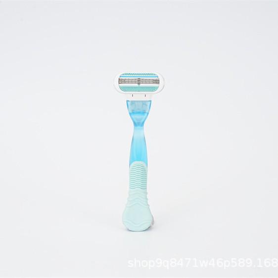 Женская трехслойная бритвенная ручка для бритья подмышек и волос на ногах