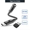ALC5686 CX31993 HiFi ЦАП USB Type-C на 3.5 мм AUX Цифровой Аудио Кабель ЦАП для Samsung Android Type-C Адаптер для Наушников