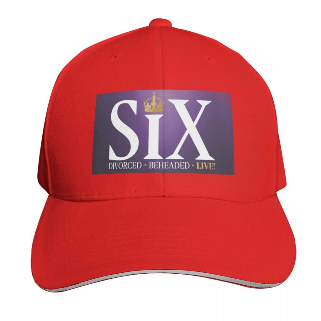 SIX THE MUSICAL POSTER Baseball Cap hiking hat Uv Protection Solar Hat Horse Hat tea For Women Unisexs