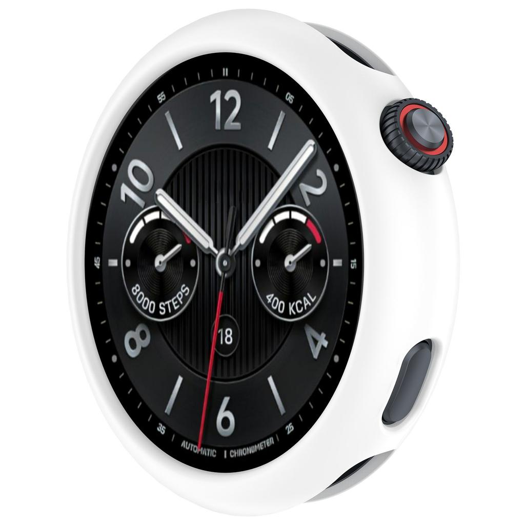 For vivo Watch 5/5 eSIM/iQOO Watch 5 Watch Case Soft Silicone Hollow Watch Frame Cover