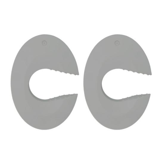 2/4 шт. Детский защитный дверной блок C-образной формы с противоскользящими полосками, многофункциональный дверной стопор, легкий