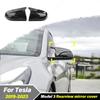 Для Tesla Model 3 2017 2018 Замена накладки бокового левого/правого зеркала заднего вида Декор экстерьера BodyKits