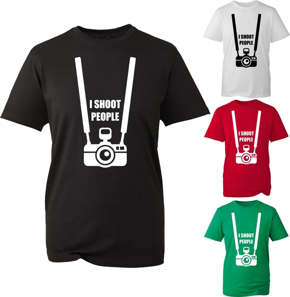 Cameraunisex Tshirt I Shoot You Funny Camera Addict Photographer Birthday Gift Top