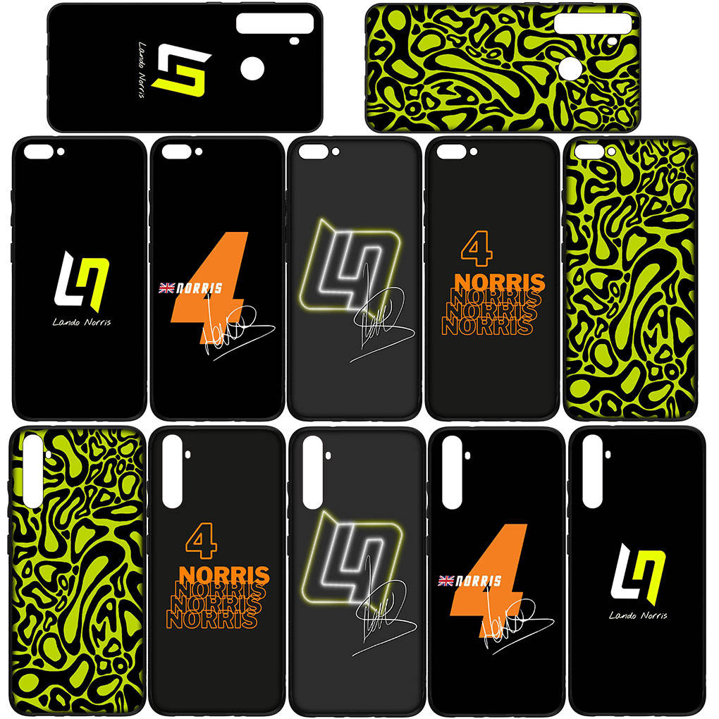 Phone Case for Samsung Galaxy S25 S24 S23 iPhone 16 15 Xiaomi Redmi Note 14 13 12 16E 11 ProOPPO Moto Huawei F1 Number Funda No 4 No4 Supercar Cover